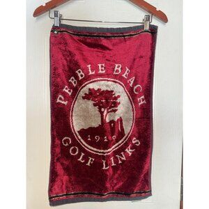 Arbor Collection Golf Birch Silk Towel -Pebble Beach Golf Links